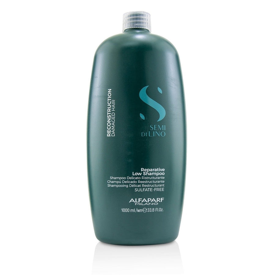 AlfaParf Semi Di Lino Reconstruction Reparative Low Shampoo (Damaged Hair) 1000ml/33.8oz Image 1