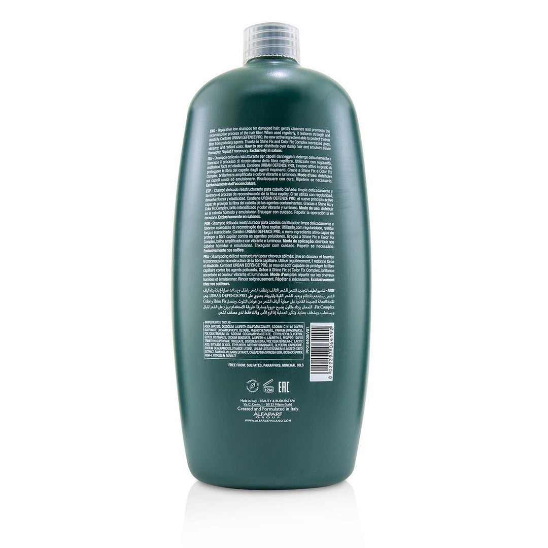 AlfaParf Semi Di Lino Reconstruction Reparative Low Shampoo (Damaged Hair) 1000ml/33.8oz Image 3