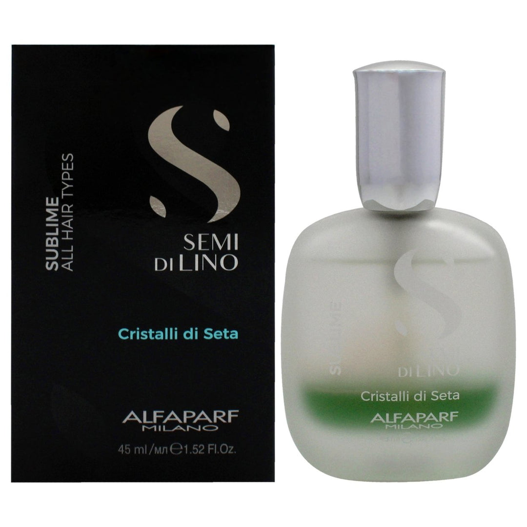 Alfaparf Milano Semi Di Lino Sublime Cristalli di Seta by Alfaparf Milano for Unisex - 1.52 oz Serum Image 1