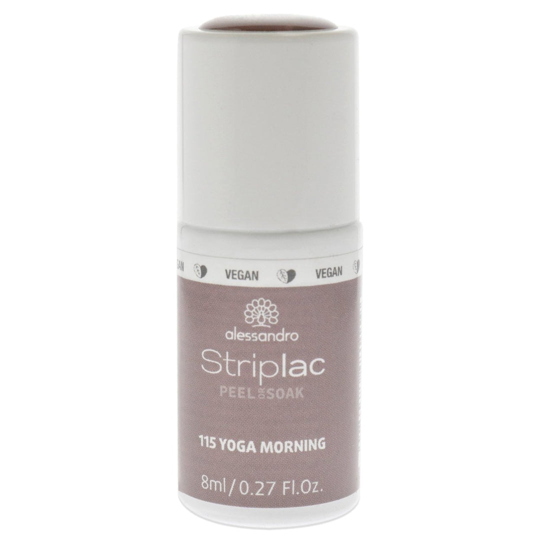 Alessandro Striplac Peel or Soak - 115 Yoga Morning by Alessandro for Women - 0.27 oz Nail Polish Image 1