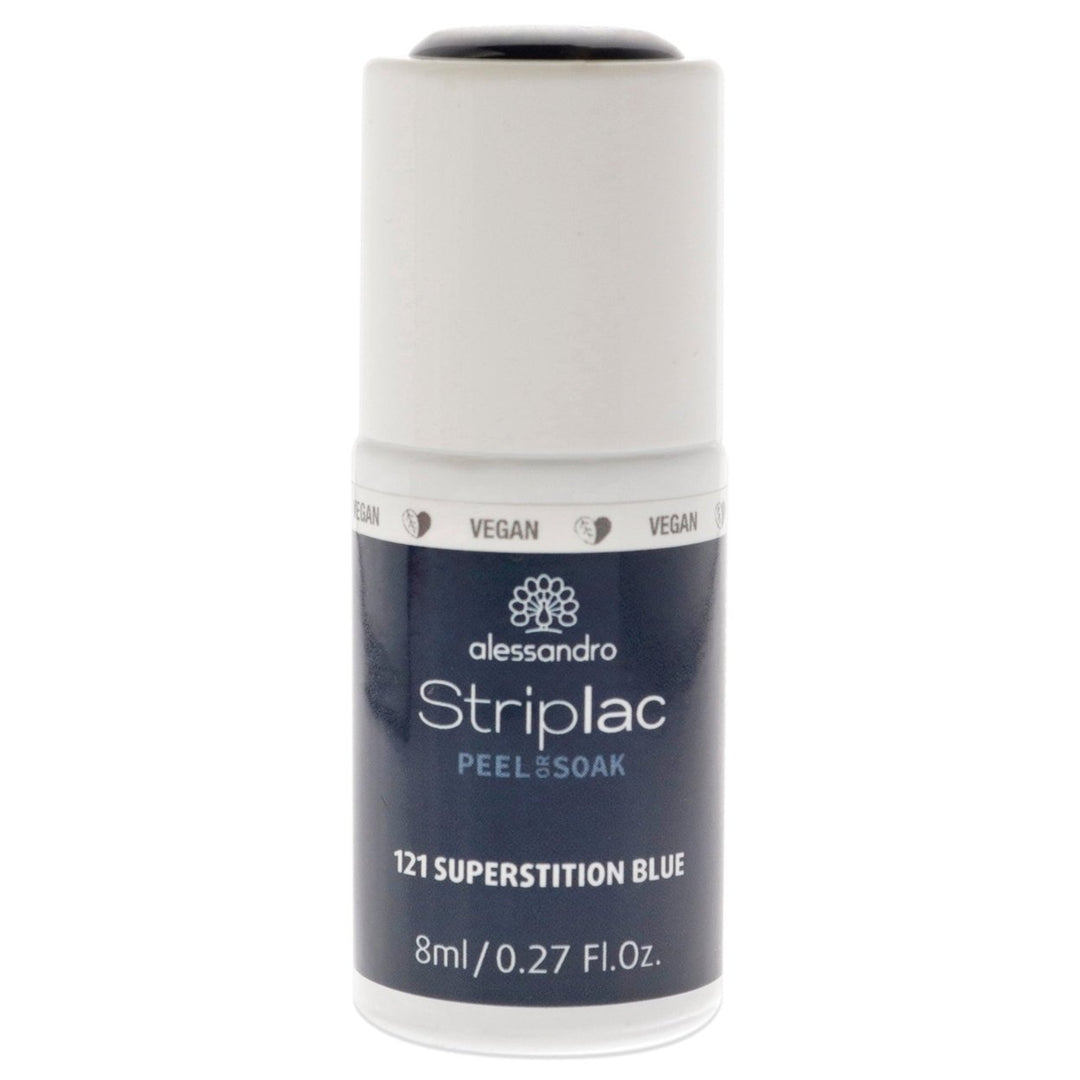 Alessandro Striplac Peel or Soak - 121 Superstition Blue by Alessandro for Women 0.27 oz Nail Polish Image 1