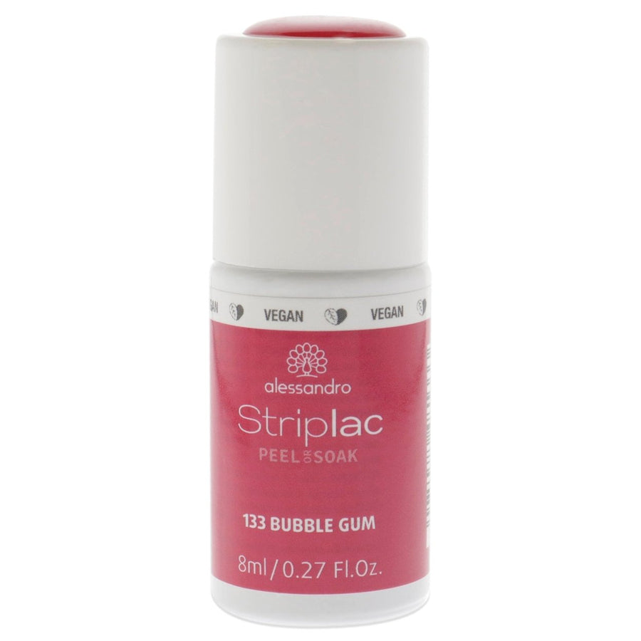 Alessandro Striplac Peel or Soak - 133 Bubble Gum by Alessandro for Women 0.27 oz Nail Polish Image 1