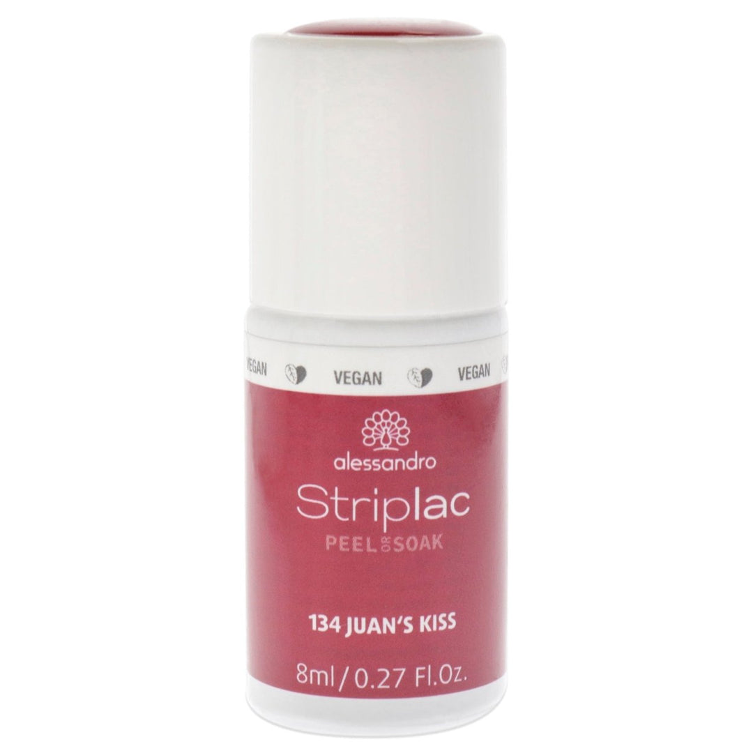 Alessandro Striplac Peel or Soak - 134 Juans Kiss by Alessandro for Women - 0.27 oz Nail Polish Image 1