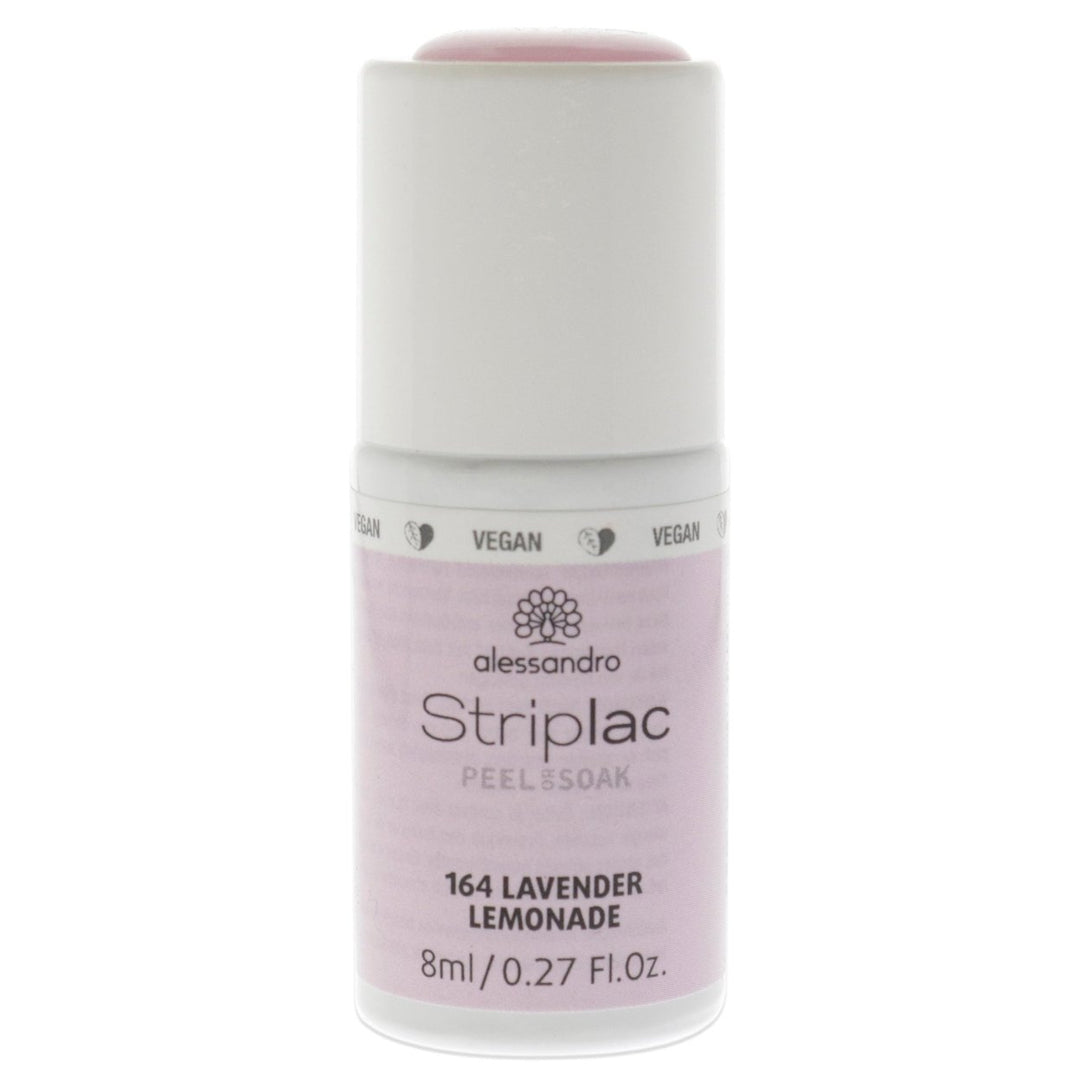 Alessandro Striplac Peel or Soak - 164 Lavender Lemonade by Alessandro for Women - 0.27 oz Nail Polish Image 1