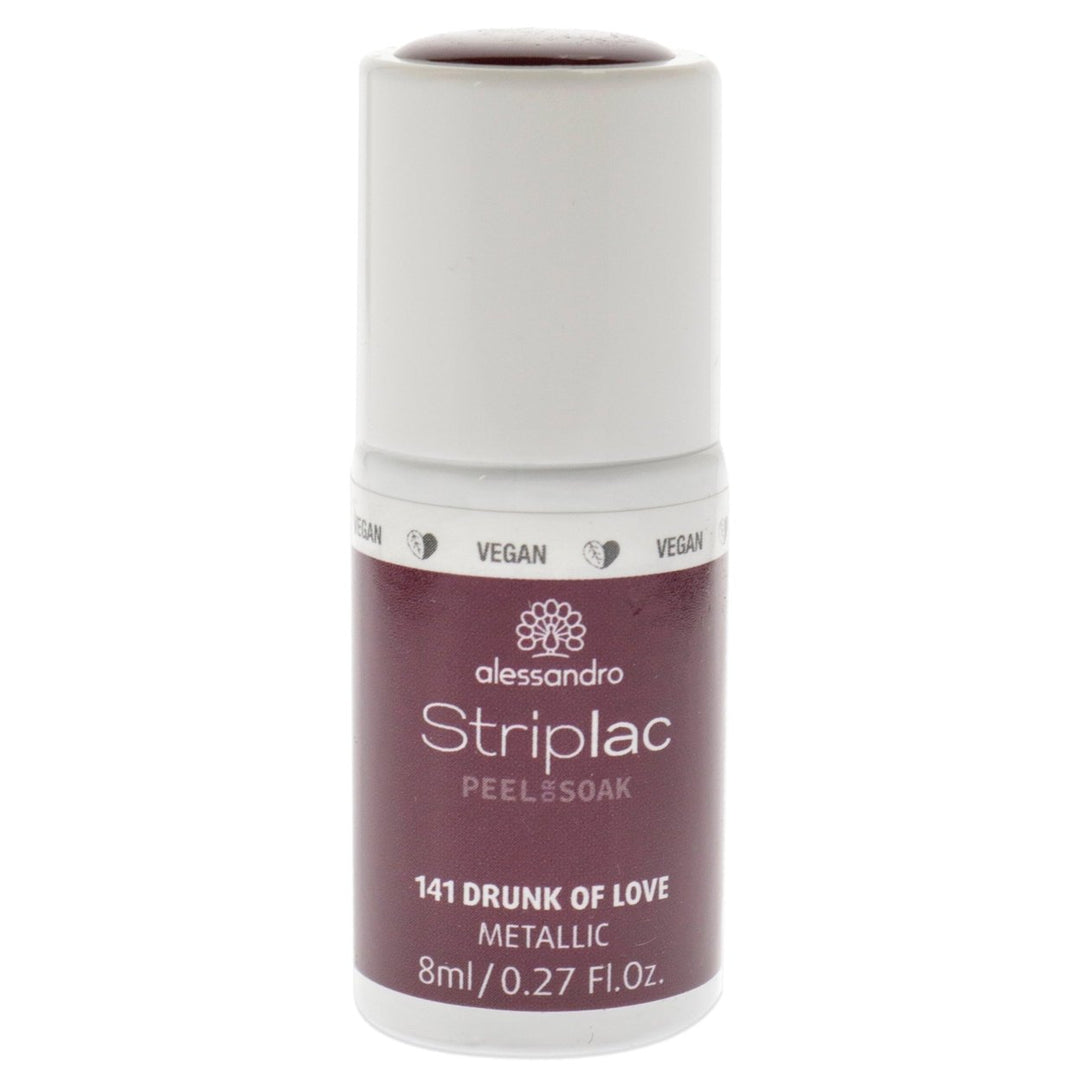 Alessandro Striplac Peel or Soak Metallic - 141 Drunk of Love by Alessandro for Women - 0.27 oz Nail Polish Image 1