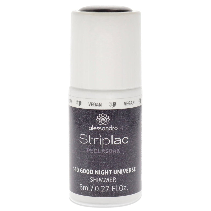 Alessandro Striplac Peel or Soak Shimmer - 140 Good Night Universe by Alessandro for Women - 0.27 oz Nail Polish Image 1