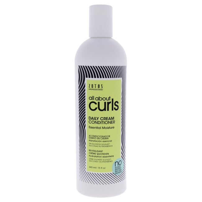 All About Curls Daily Cream Conditioner by All About Curls for Unisex - 15.0 oz Conditioner Image 1