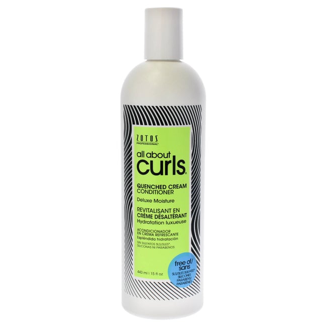 All About Curls Quenched Cream Conditioner by All About Curls for Unisex - 15 oz Conditioner Image 1