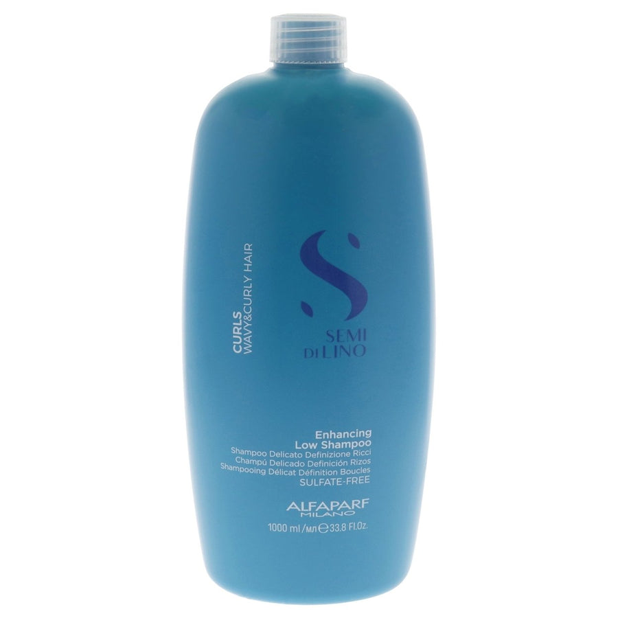 Alfaparf Milano Semi Di Lino Curls Enhancing Low Shampoo by Alfaparf Milano for Unisex - 33.8 oz Shampoo Image 1