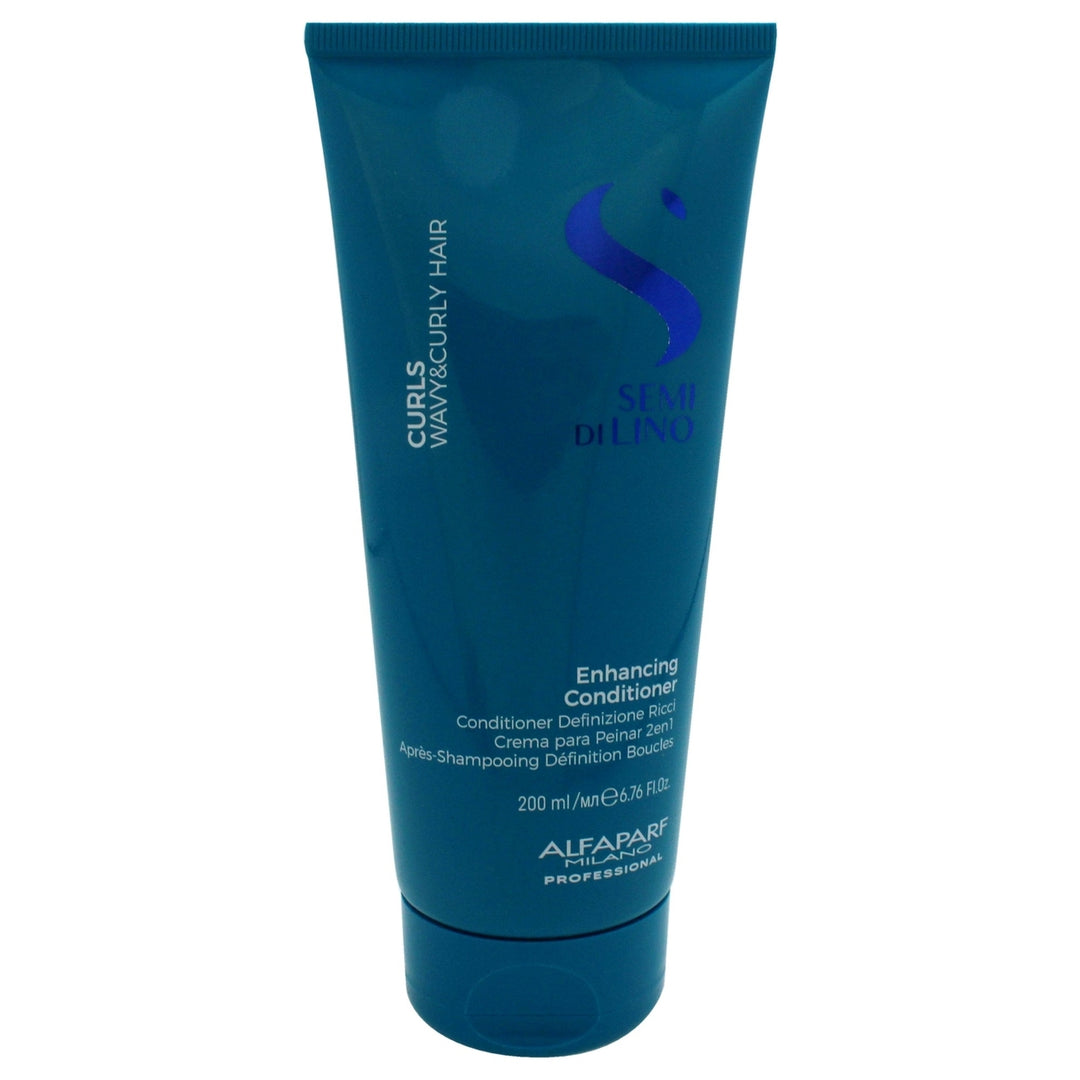 Alfaparf Milano Semi Di Lino Curls Enhancing Conditioner by Alfaparf Milano for Unisex - 6.76 oz Conditioner Image 1