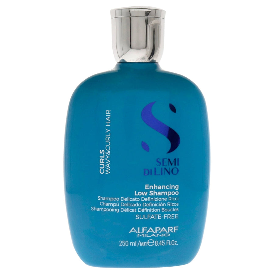 Alfaparf Milano Semi Di Lino Curls Enhancing Low Shampoo by Alfaparf Milano for Unisex - 8.45 oz Shampoo Image 1