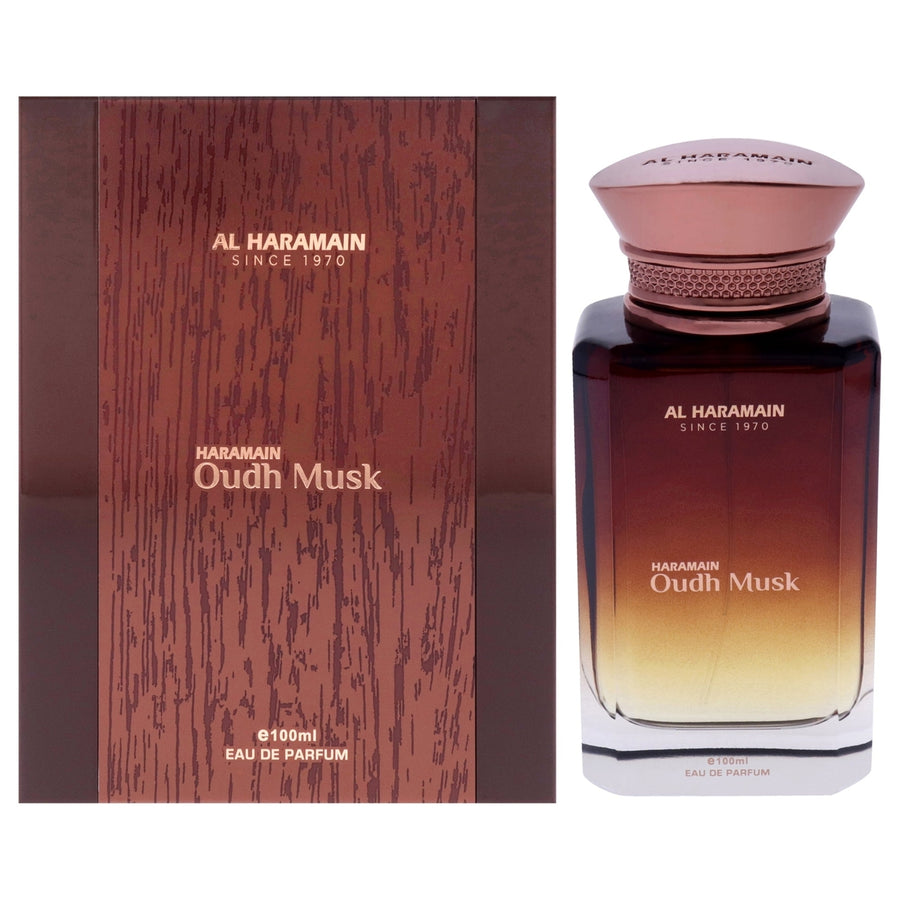 Al Haramain Oudh Musk by Al Haramain for Men - 3.33 oz EDP Spray Image 1