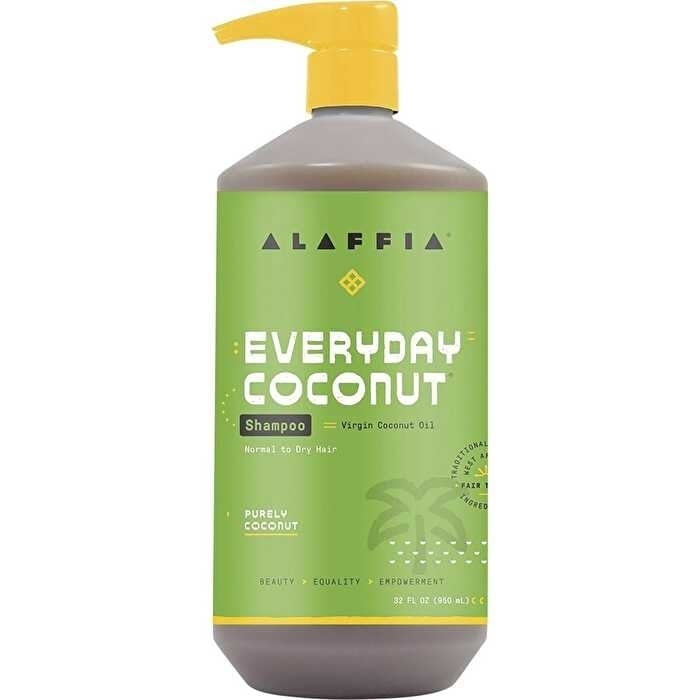 Alaffia Everyday Coconut Shampoo Purely Coconut 950ml Image 1