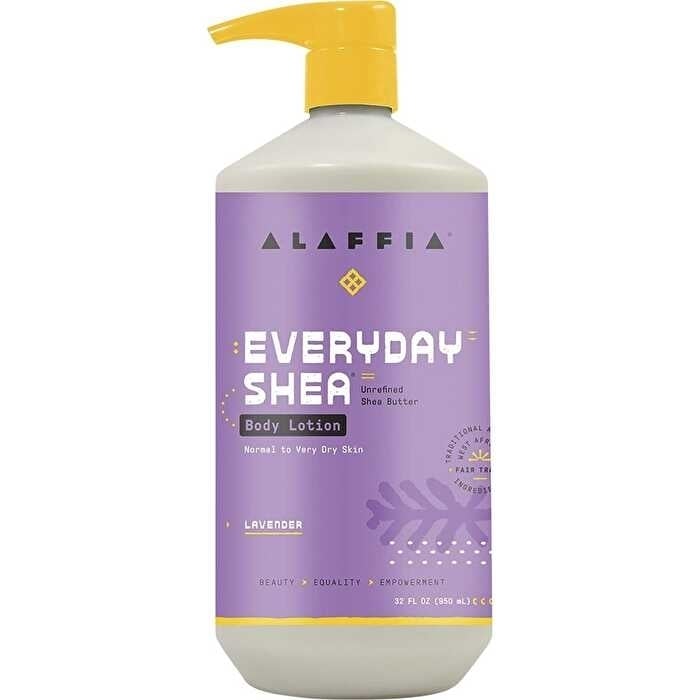 Alaffia Everyday Shea Body Lotion Lavender 950ml Image 1