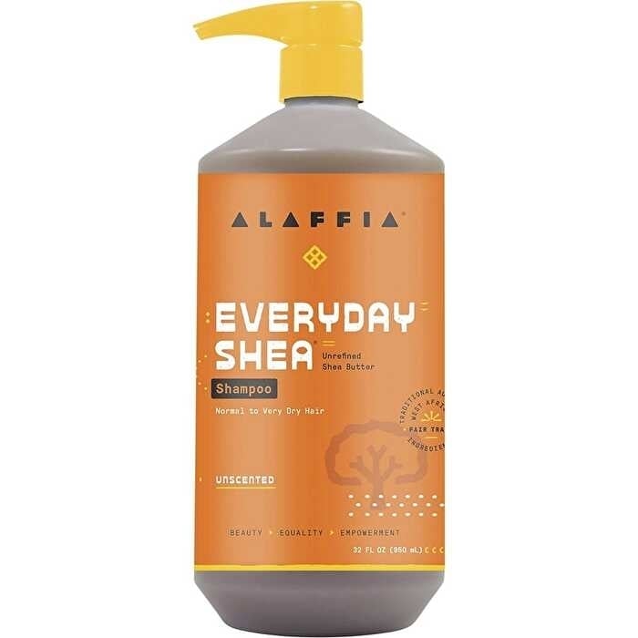 Alaffia Everyday Shea Shampoo Unscented 950ml Image 1