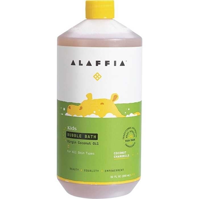 Alaffia Kids Bubble Bath Coconut Chamomile 950ml Image 1