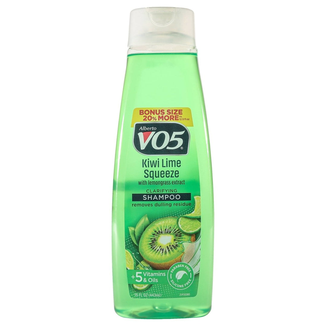 Alberto VO5 Herbal Escapes Kiwi Lime squeeze Clarifying Shampoo by Alberto VO5 for Unisex - 15 oz Shampoo Image 1