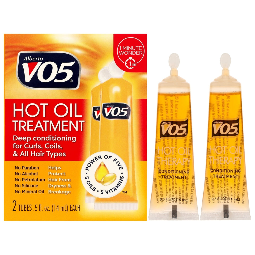 Alberto VO5 Moisturizing Hot Oil Treatment by Alberto VO5 for Unisex - 0.5 oz Treatment Image 1