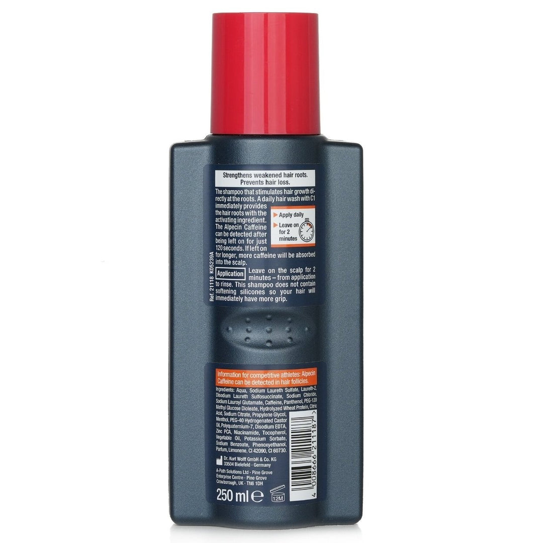 Alpecin C1 Caffeine Hair Shampoo (Reduces Hair Loss) 250ml Image 3