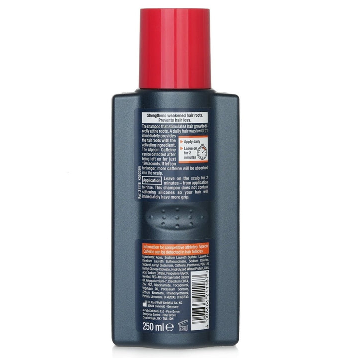 Alpecin C1 Caffeine Hair Shampoo (Reduces Hair Loss) 250ml Image 3