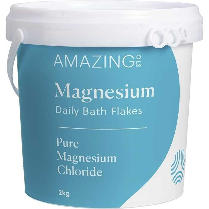 Amazing Oils Magnesium Flex Bath Flakes Magnesium Chloride and MSM 2kg Image 1