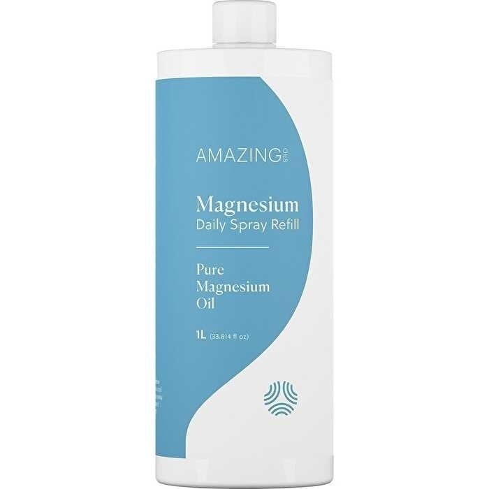 Amazing Oils Magnesium Daily Spray Refill Pure Magnesium Oil 1000ml Image 1