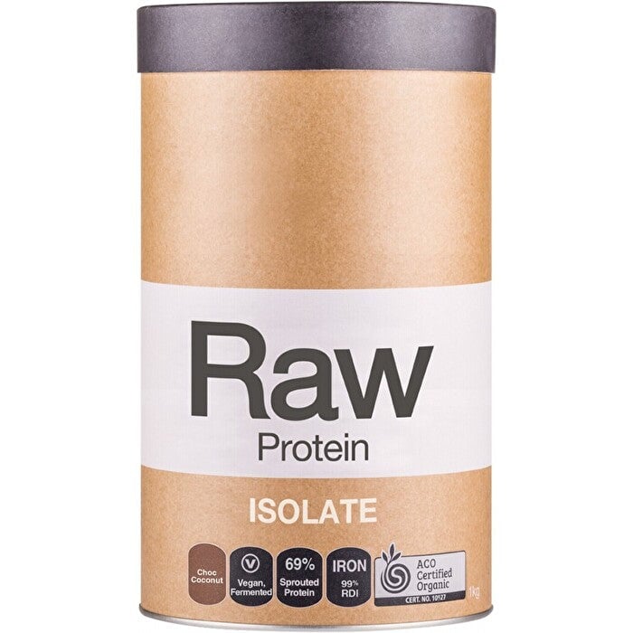 Amazonia Raw Protein Isolate Choc Coconut 1kg Image 1