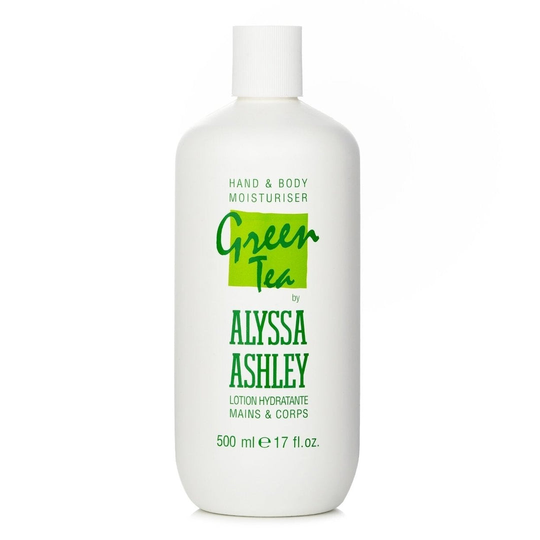 Alyssa Ashley Green Tea Hand and Body Moisturiser 500ml/17oz Image 1