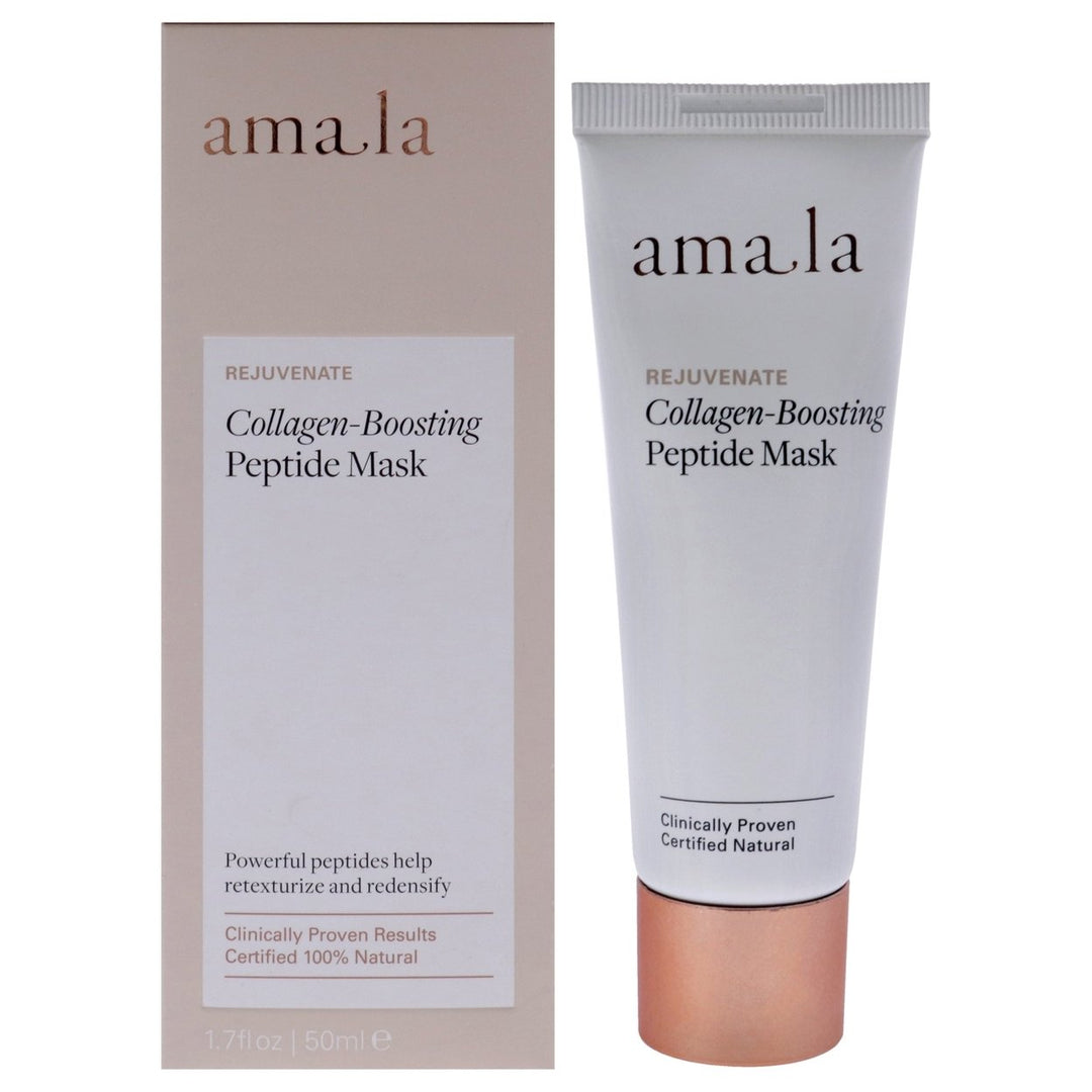 Amala Collagen-Boosting Peptide Mask by Amala for Women - 1.7 oz Mask Image 1