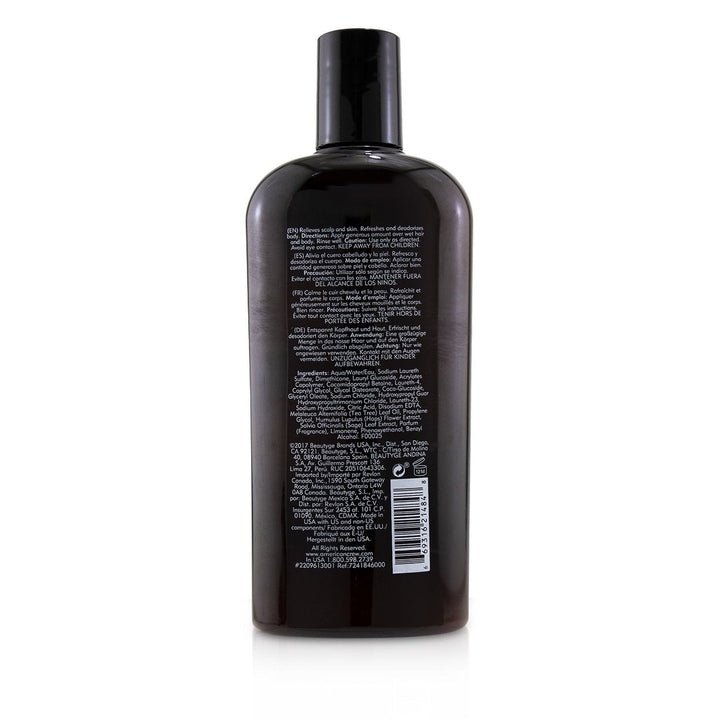 American Crew Men 3-IN-1 Tea Tree Shampoo Conditioner and Body Wash 1000ml/33.8oz Image 4