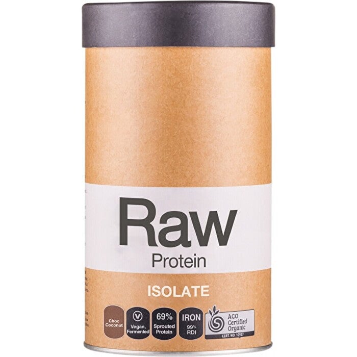 Amazonia Raw Protein Isolate Choc Coconut 500g Image 1