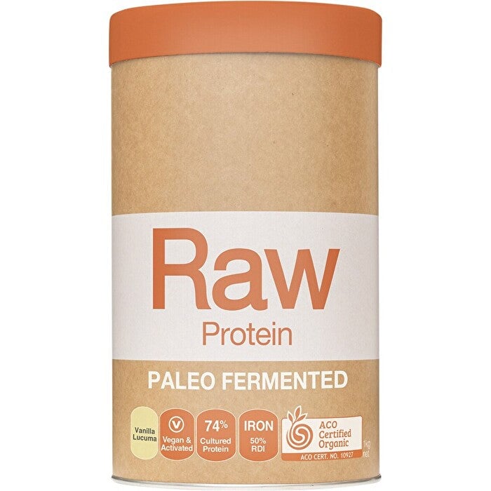 Amazonia Raw Protein Paleo Fermented Vanilla and Lucuma 1kg Image 1