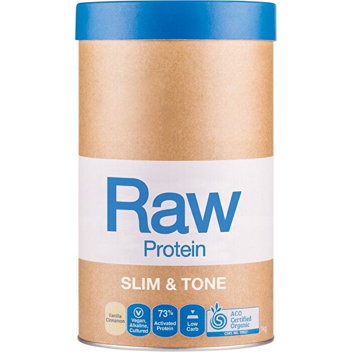 Amazonia Raw Protein Slim and Tone Vanilla and Cinnamon 1kg Image 1