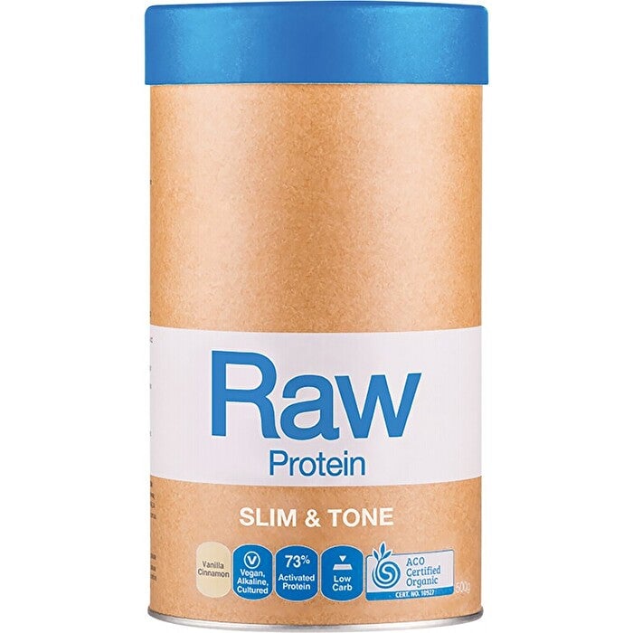 Amazonia Raw Protein Slim and Tone Vanilla and Cinnamon 500g Image 1