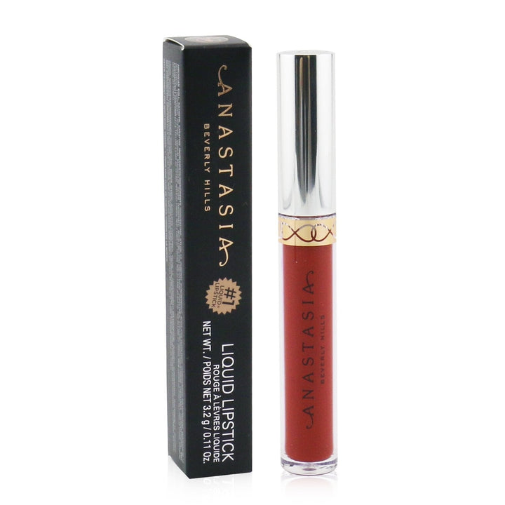 Anastasia Beverly Hills Liquid Lipstick - American Doll (Classic Retro Red) 3.2g/0.11oz Image 4