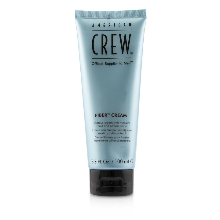 American Crew Men Fiber Cream Fibrous Cream (Medium Hold and Natural Shine) 100ml/3.3oz Image 1