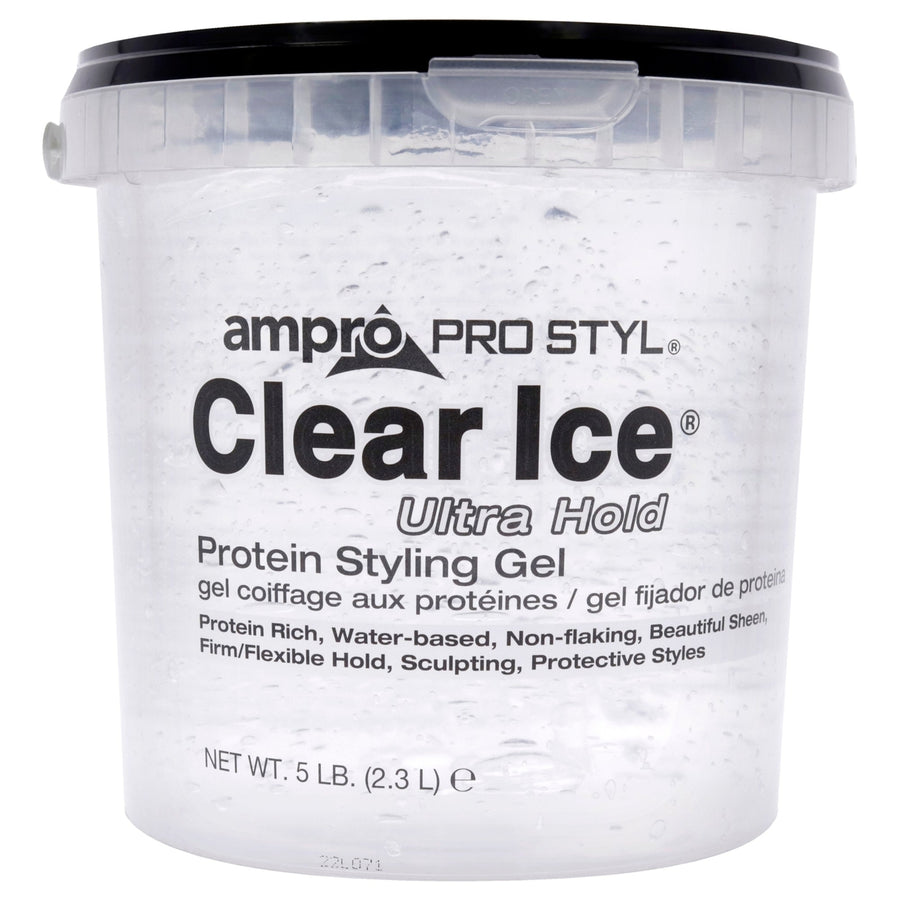 Ampro Pro Styl Clear Ice Gel - Ultra Hold by Ampro for Women - 80 oz Gel Image 1