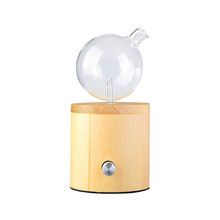 Amrita Court Nebuliser (Diffuser) Wooden Base Geometry Cylinder Image 1