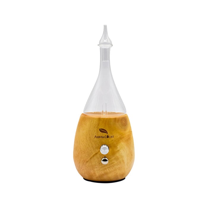 Amrita Court Nebuliser (Diffuser) Wooden Base Celeste Image 1