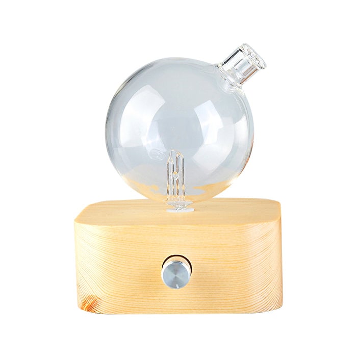 Amrita Court Nebuliser (Diffuser) Wooden Base Geometry Square Image 1