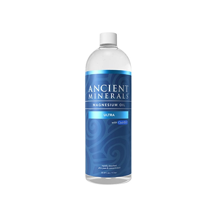 Ancient Minerals Magnesium Oil Ultra (with MSM) 1000ml Image 1