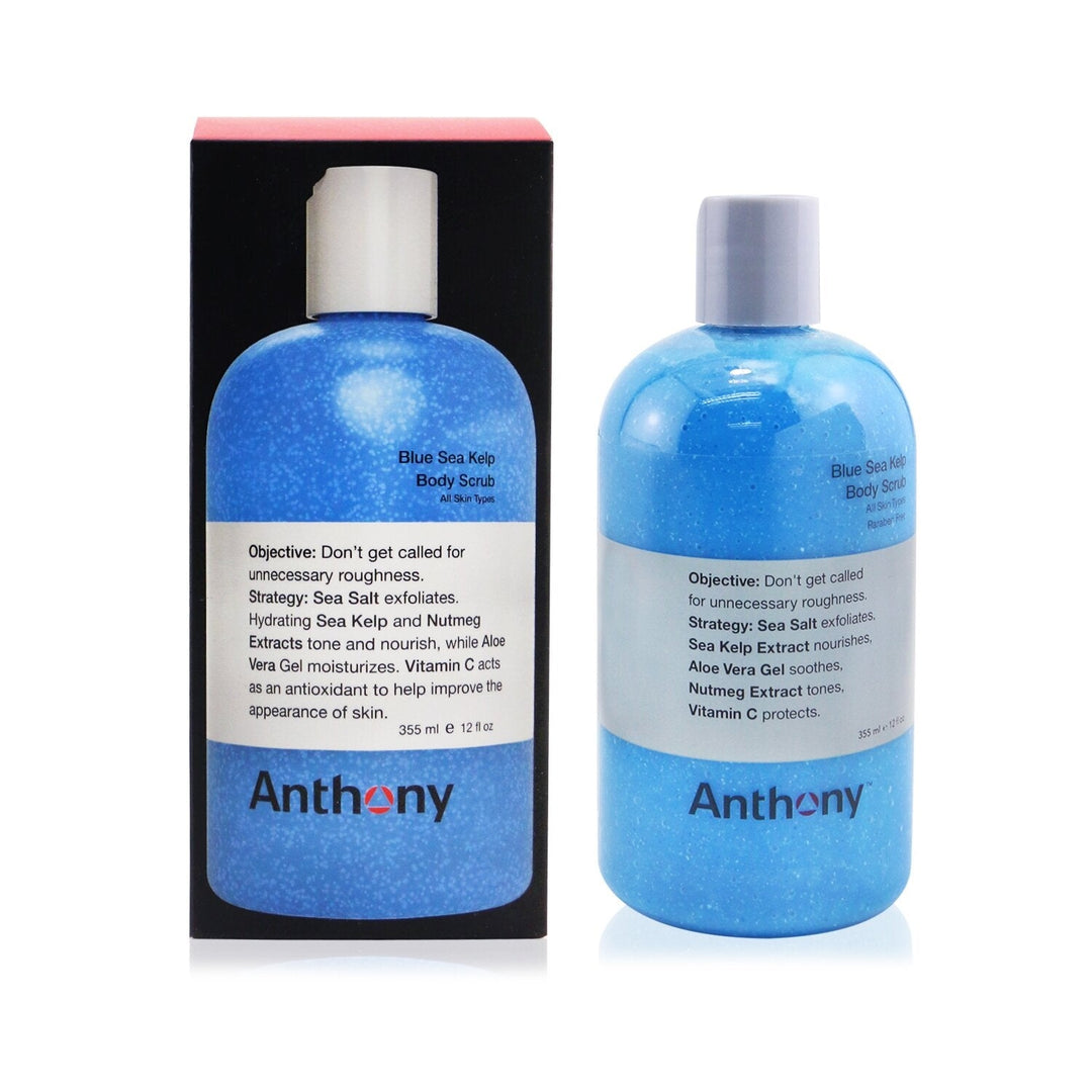 Anthony Logistics For Men Blue Sea Kelp Body Scrub 355ml/12oz Image 2