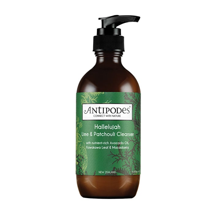 Antipodes Hallelujah Lime and Patchouli Cleanser 200ml Image 1