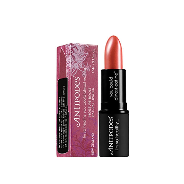 Antipodes Moisture-Boost Natural Lipstick Dusky Sound Pink 4g Image 1