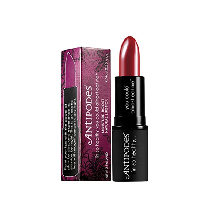 Antipodes Moisture-Boost Natural Lipstick Oriental Bay Plum 4g Image 1