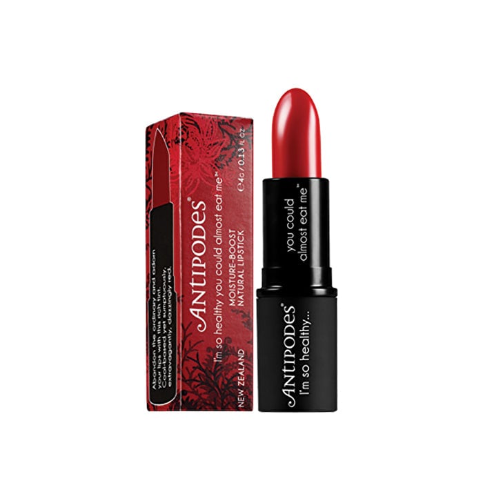 Antipodes Moisture-Boost Natural Lipstick Ruby Bay Rouge 4g Image 1