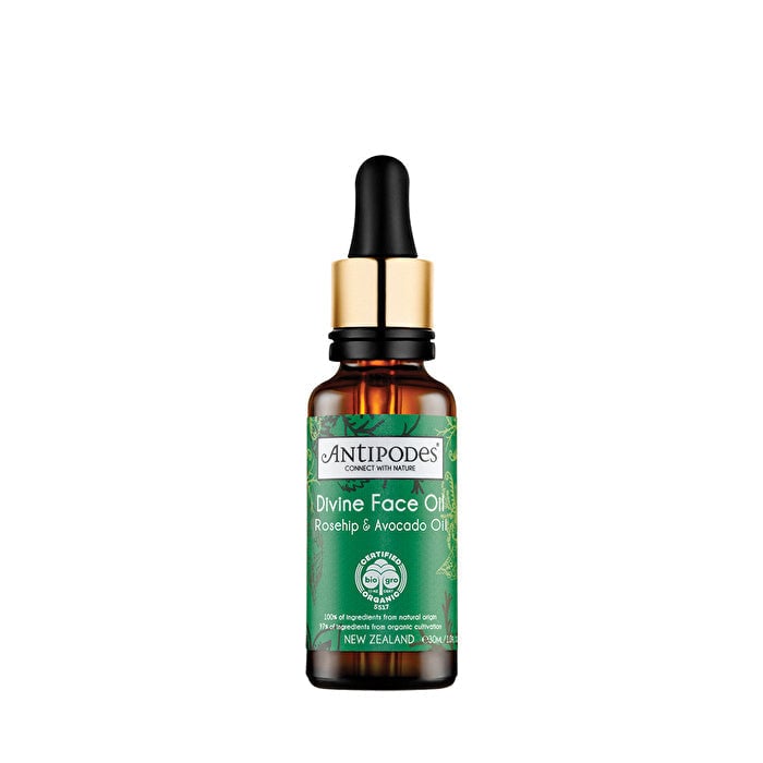 Antipodes Organic Divine Face Oil Organic Avocado Oil and Rosehip 30ml Image 1