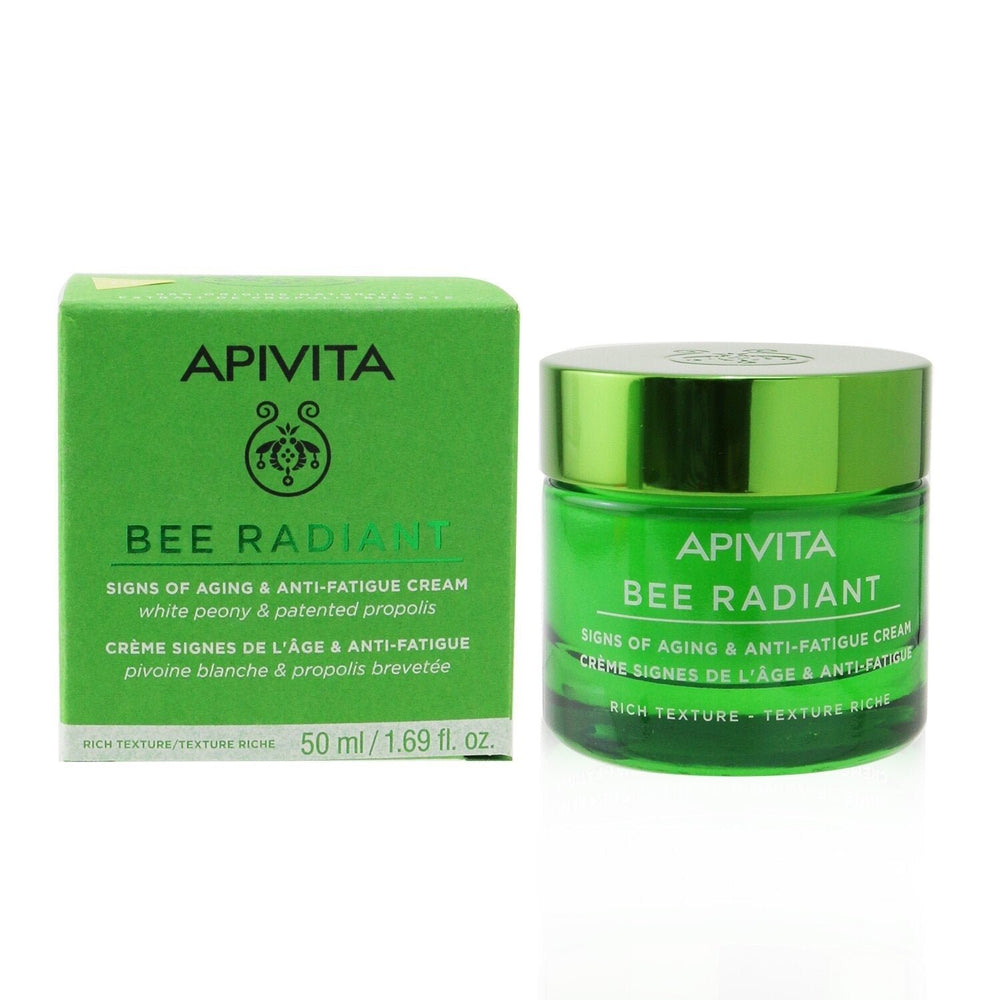 Apivita Bee Radiant Signs Of Aging and Anti-Fatigue Cream - Rich Texture 50ml/1.69oz Image 2