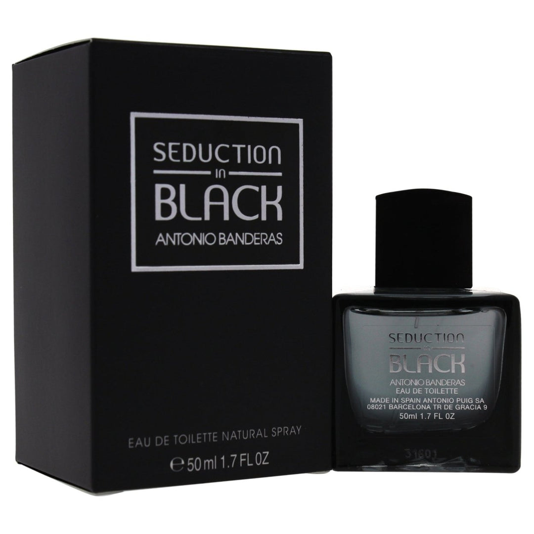 Antonio Banderas Seduction In Black by Antonio Banderas for Men - 1.7 oz EDT Spray Image 1