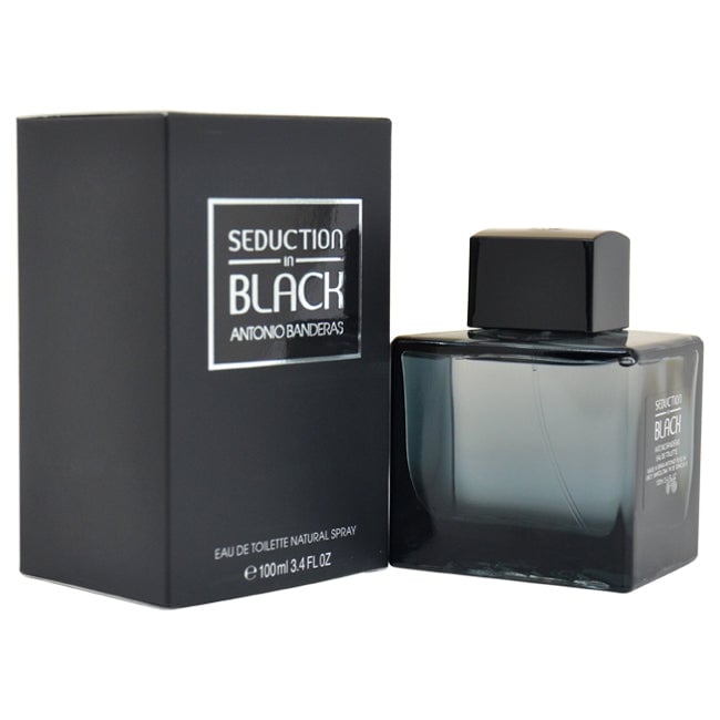 Antonio Banderas Seduction In Black by Antonio Banderas for Men - 3.4 oz EDT Spray Image 1